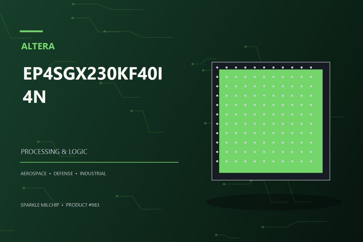 ALTERA EP4SGX230KF40I4N processing & logic product image
