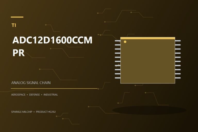 TI ADC12D1600CCMPR